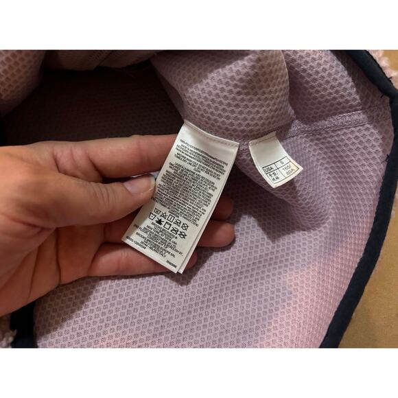 Brooks Brothers Women’s Teddy Fleece Half Zip Pullover Shearling Purple Small - Picture 11 of 13